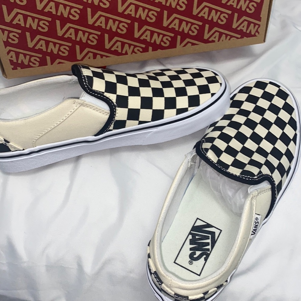 Checkerboard Vans